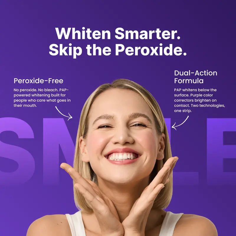 A Bright Smile, in just 30 Minutes with Dr Dent Whitening Strips